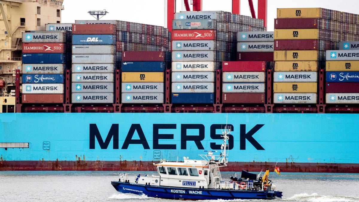 Maersk steuert durch Krisen: Große Ziele für 2024