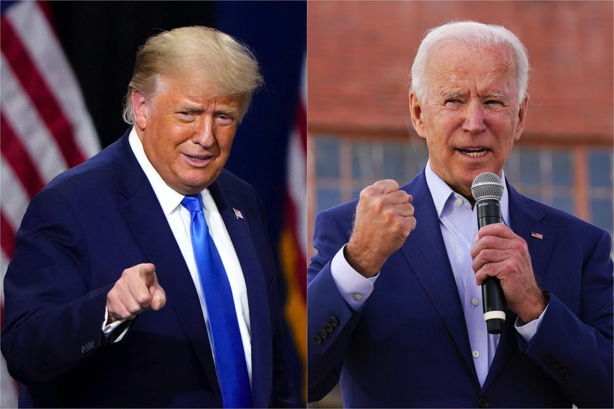 Biden und Trump liefern sich hitziges TV-Duell!