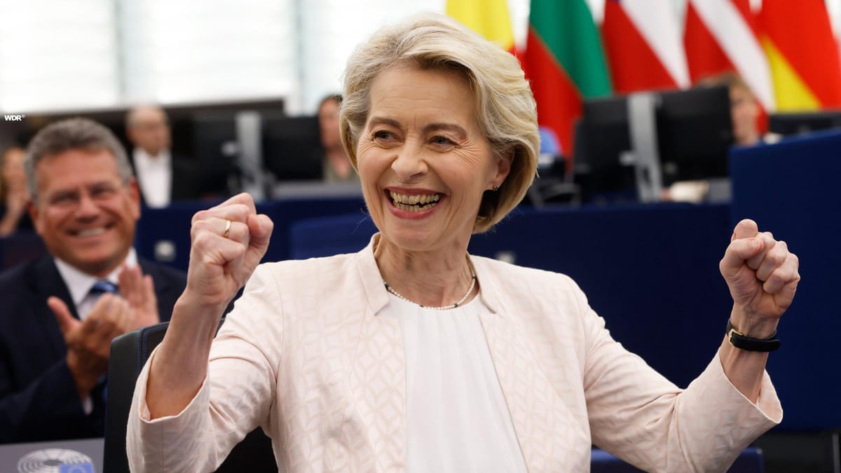 Ursula von der Leyen startet zweite Amtszeit