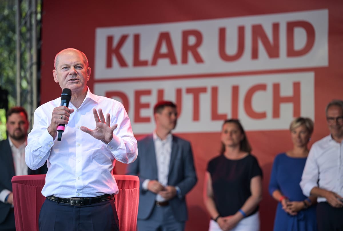 Scholz in Jena auf Konfrontationskurs?