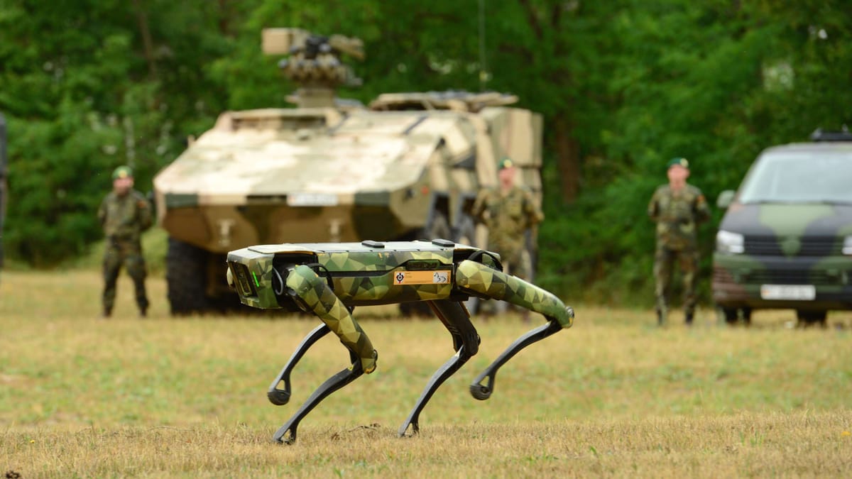 Roboterhunde für die Bundeswehr? Zukunftstechnologie auf vier Beinen, aber ohne Biss