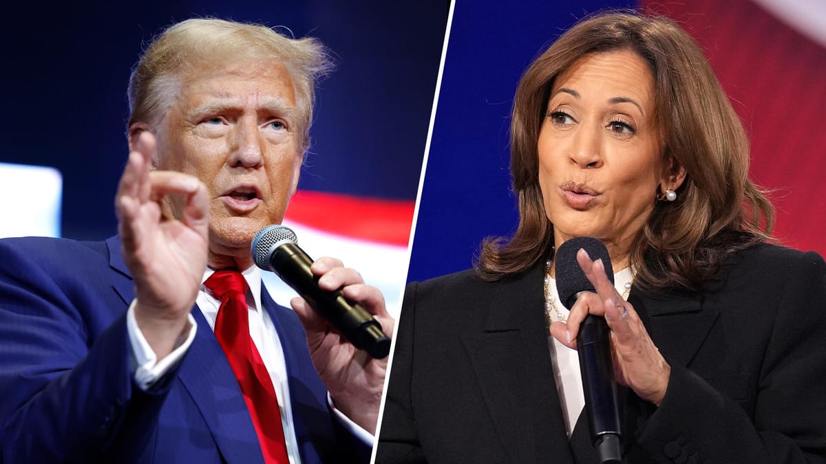 Riskantes Rennen: Harris und Trump kämpfen um jede Stimme