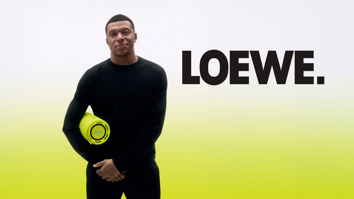 Kylian Mbappé steigt bei Loewe ein