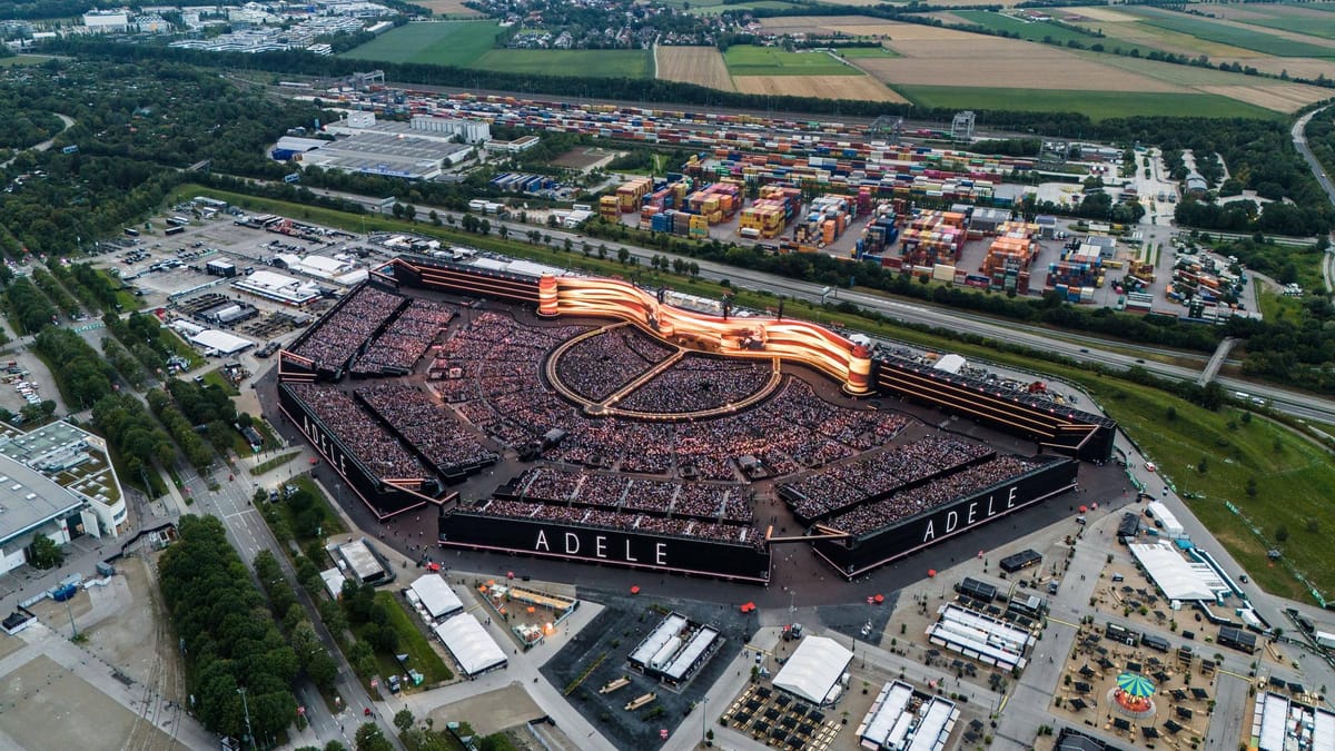 Adele-World in München: Profit schlägt Nachhaltigkeit