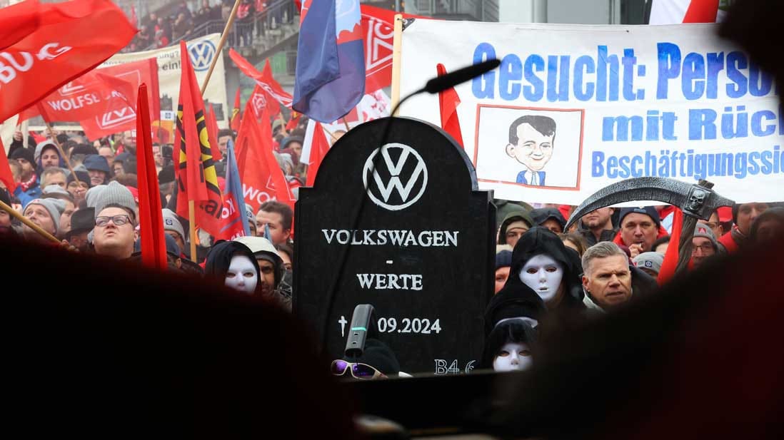 Volkswagen vor Stillstand: Flächendeckende Warnstreiks angekündigt