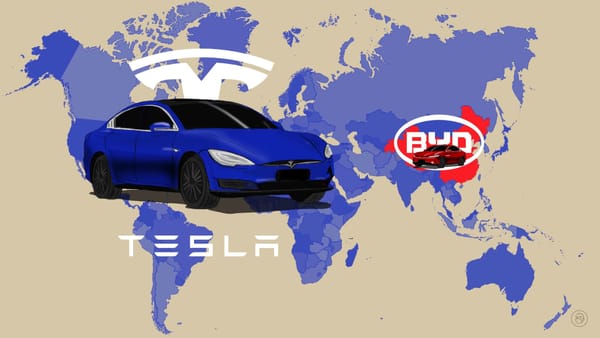 Sinkende Absatzzahlen bei Tesla und BYD