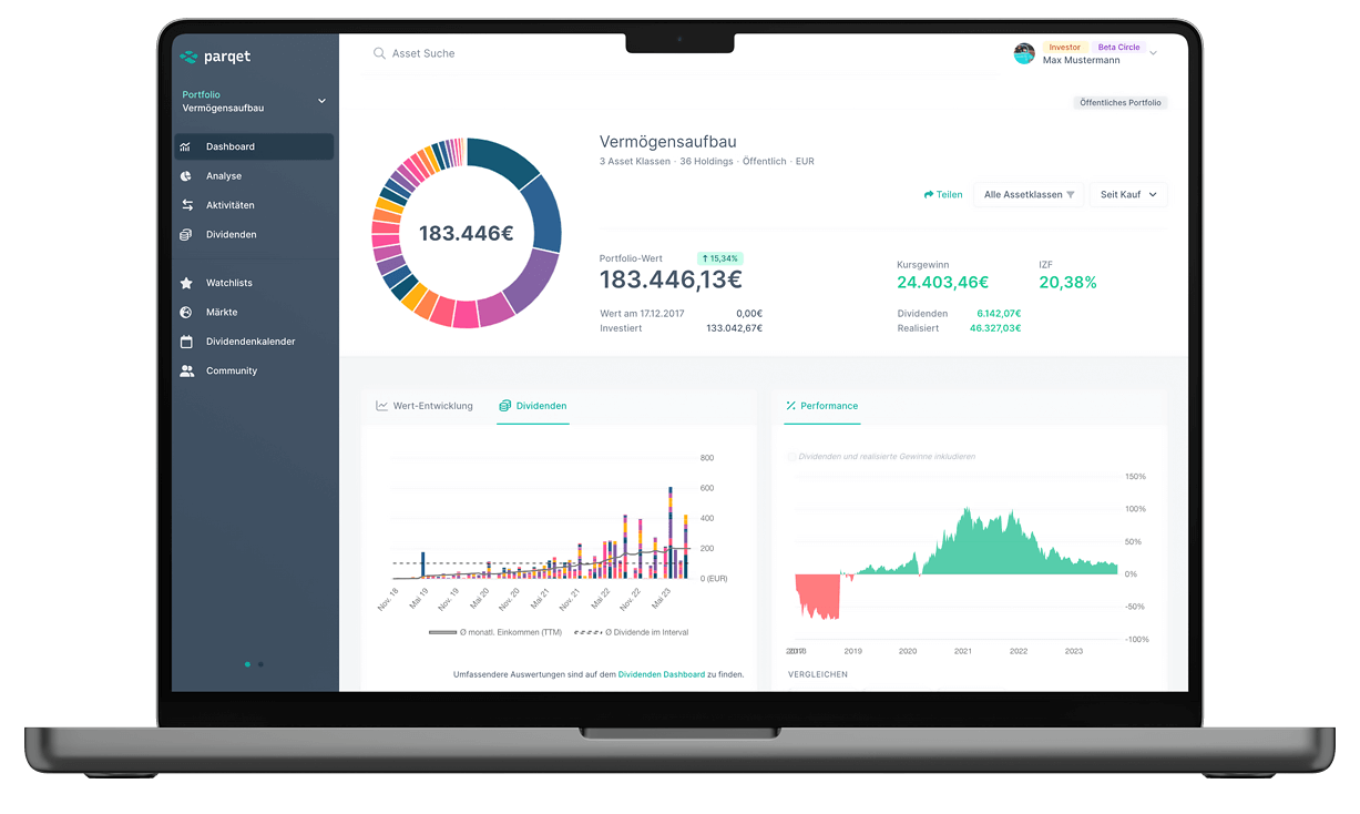 Parqet macht sich stark: Neue Partnerschaft ebnet Weg für erweitertes Portfolio-Tracking