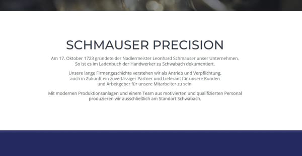 Tradition am Ende: Schmauser Precision meldet Insolvenz an